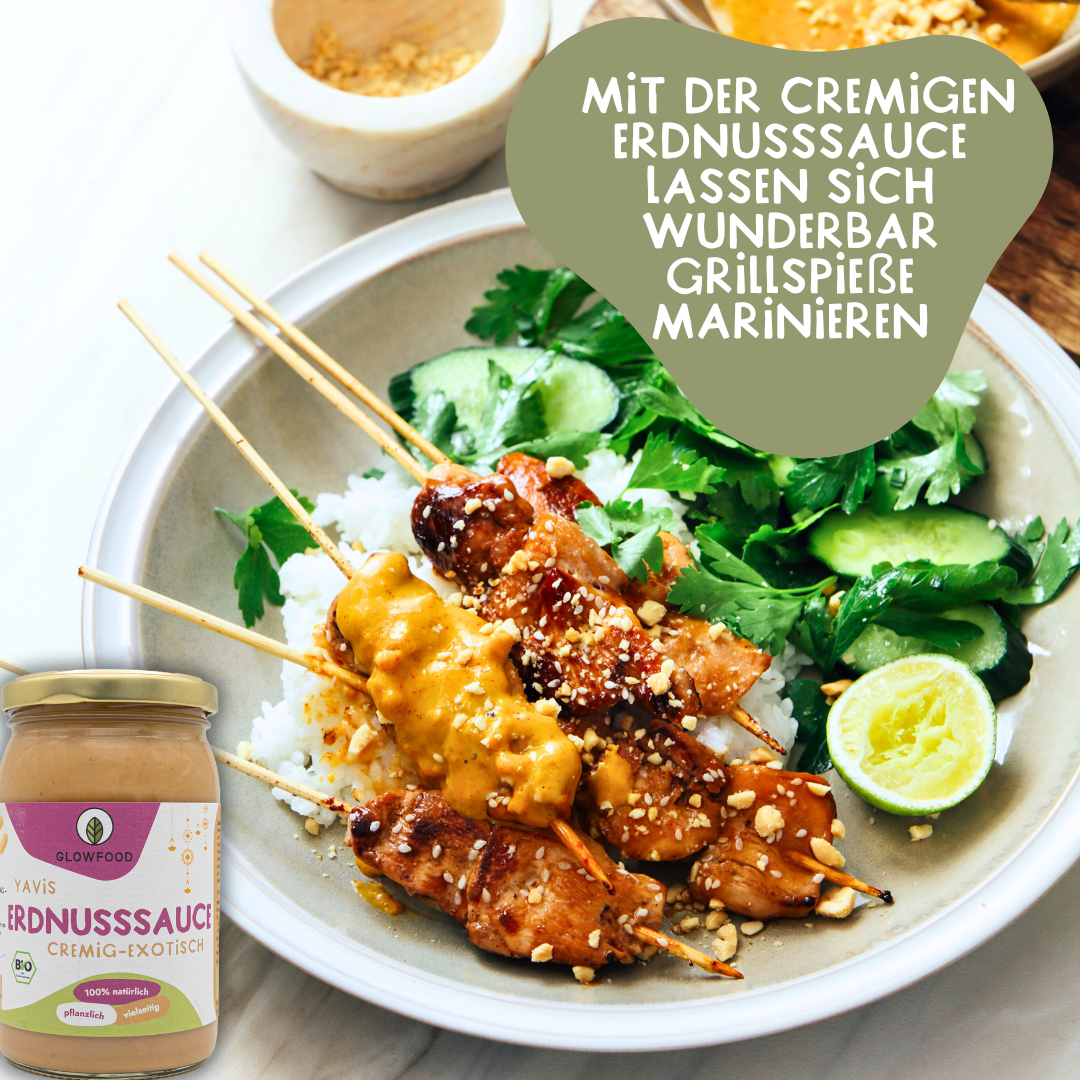 YAVIS ERDNUSSSAUCE CREMIG-EXOTISCH (bio)