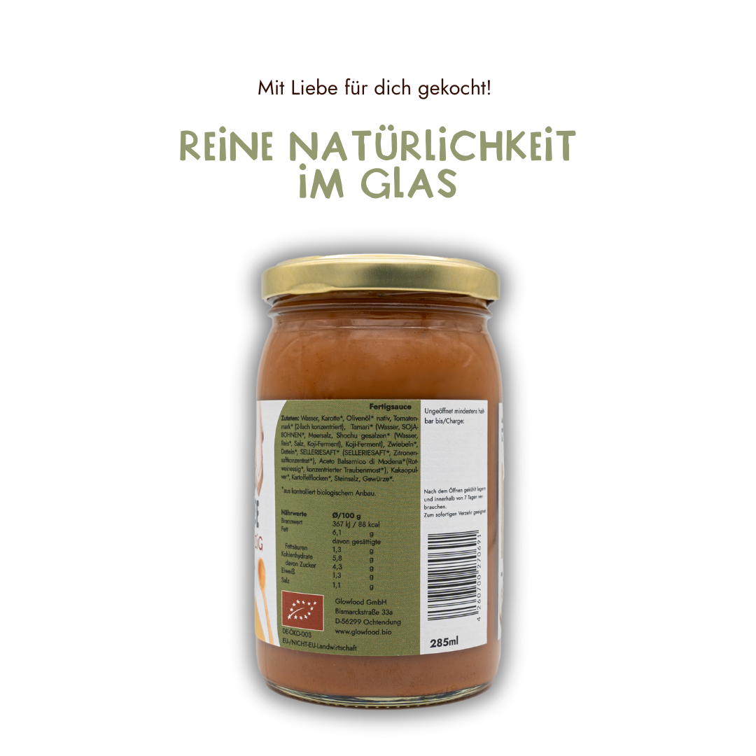 DUNKLE SAUCE HERZHAFT-WÜRZIG (bio)