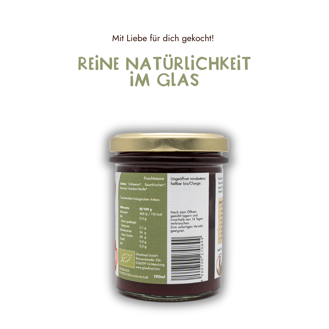 FRUCHTSAUCE ERDBEER-KISCH (bio)