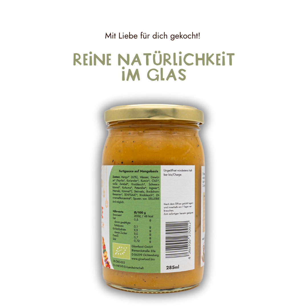 MANGOSAUCE WÜRZIG-EXOTISCH (bio)